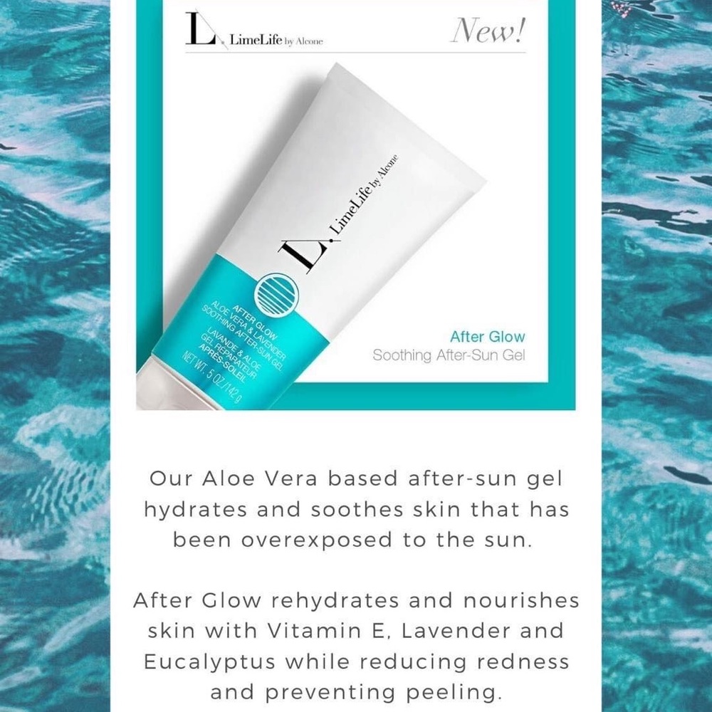 After glow sun care